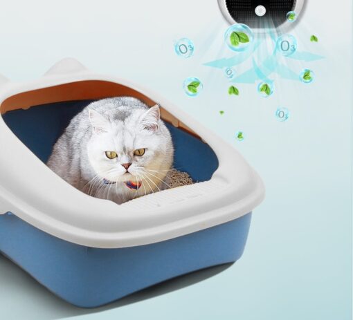 Pet Deodorant Cat Urine Litter Box Air Purifier For Cat Toilet Pet Odor Eliminator Sterilization Ozone Air Cleaner Pets Deodorization - Image 5