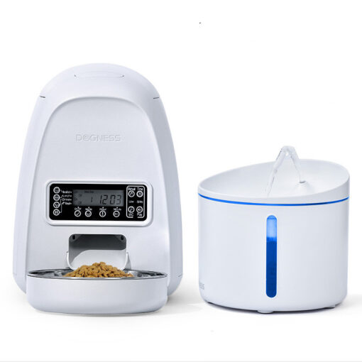 Cat Automatic Feeder Intelligent Dog Timing Ration Cat Food - Image 3