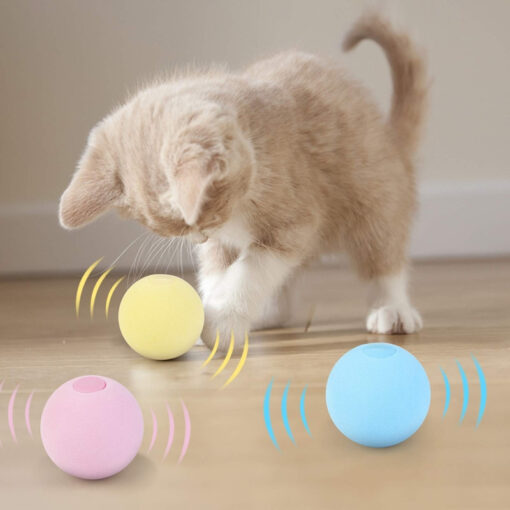 Smart Cat Toys Interactive Ball Catnip Cats Toy Playing Ball - Image 3