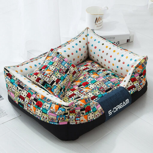 New House Dogs Product Bed Accessories Pets Cats Mat - Image 3