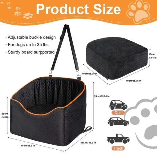 Pet Height Increasing Cushion Dogs And Cats Sofa Egg Memory Sponge Bed Car Sofa Nest - Image 6