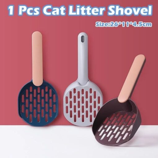 Cat Litter Shovel Plastic Cats Poop Scoop Pet Cleanning Tool Cat Toilet Products Durable Litter Box Cleaner Shovel - Image 9