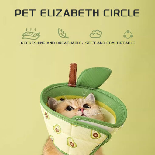 Cat Cone Collar Pet Elizabethan Collar Cat Collar Soft To Stop Licking After Surgery Cat Recovery Collar For Small Large Cats Adjustable Elizabethan Collar For Cats Kittens - Image 4